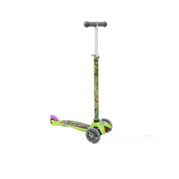 Scooter 3 Ruedas Nickelodeon C/Luz Tortugas Ninja 3a+ | Toys Mayoreo